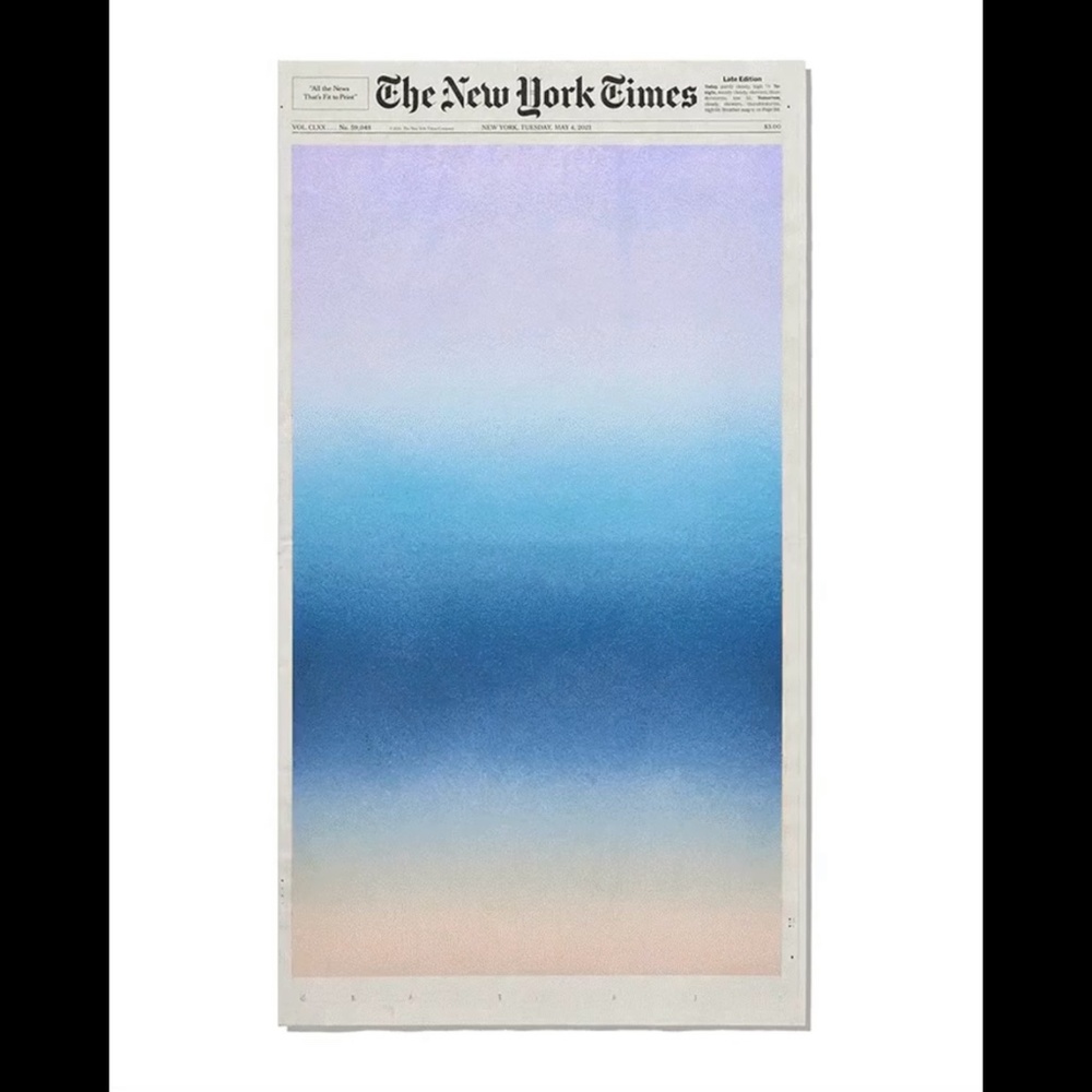 Saint Laurent X Sho Shibuya - 55 Sunrises Print (Art Basel Miami 2021)